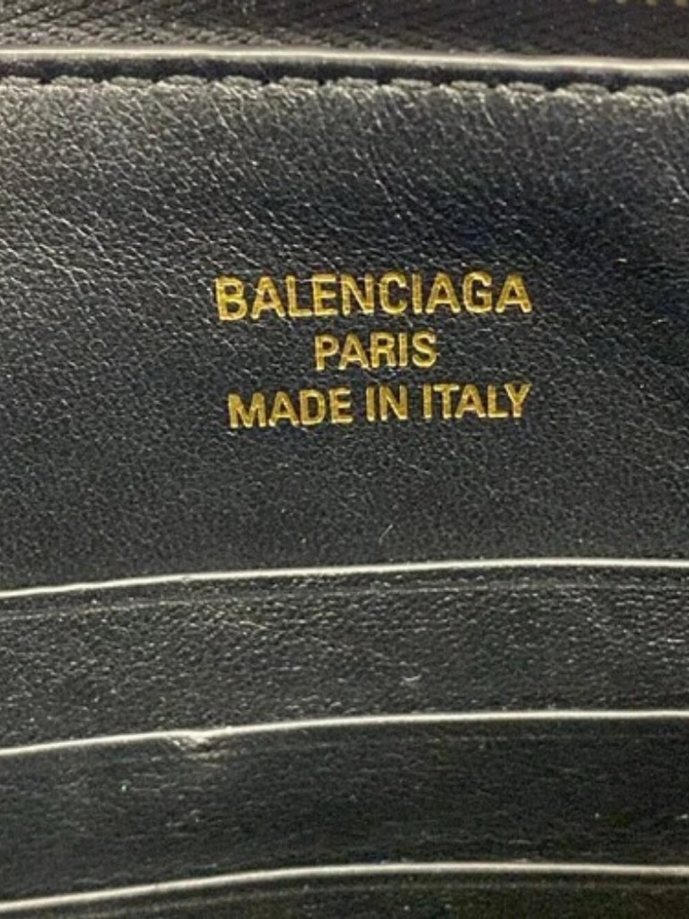 BALENCIAGA Rodeo 814111 Black Leather Shoulder Bag - Picture 9 of 15